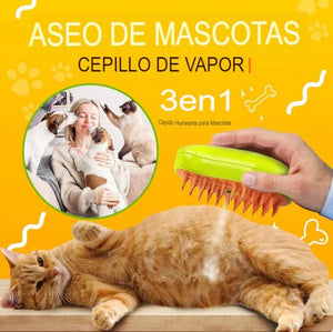 CEPILLO DE VAPOR PARA MASCOTAS